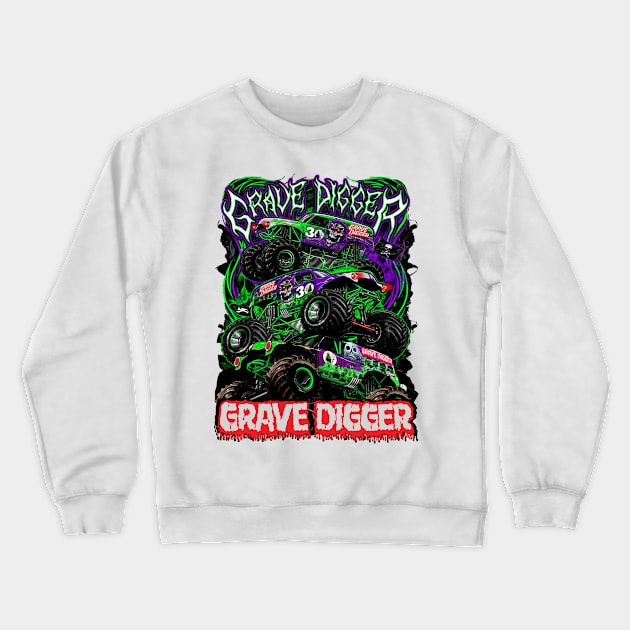 The Green of Expression Crewneck Sweatshirt by rickyrickbob